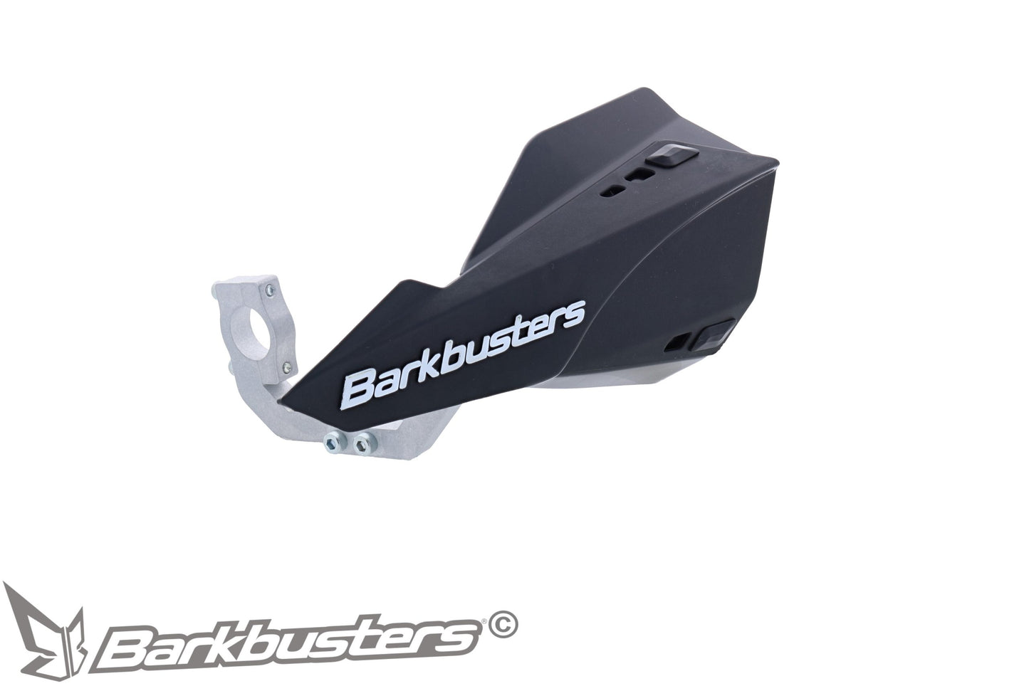 Barkbusters SABRE MX/Enduro Handguard - BLACK (with deflectors in RED)
