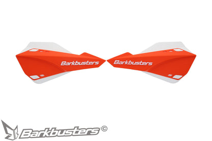 Barkbusters SABRE MX/Enduro Handguard - ORANGE (with deflectors in WHITE)