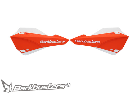 Barkbusters SABRE MX/Enduro Handguard - ORANGE (with deflectors in WHITE)