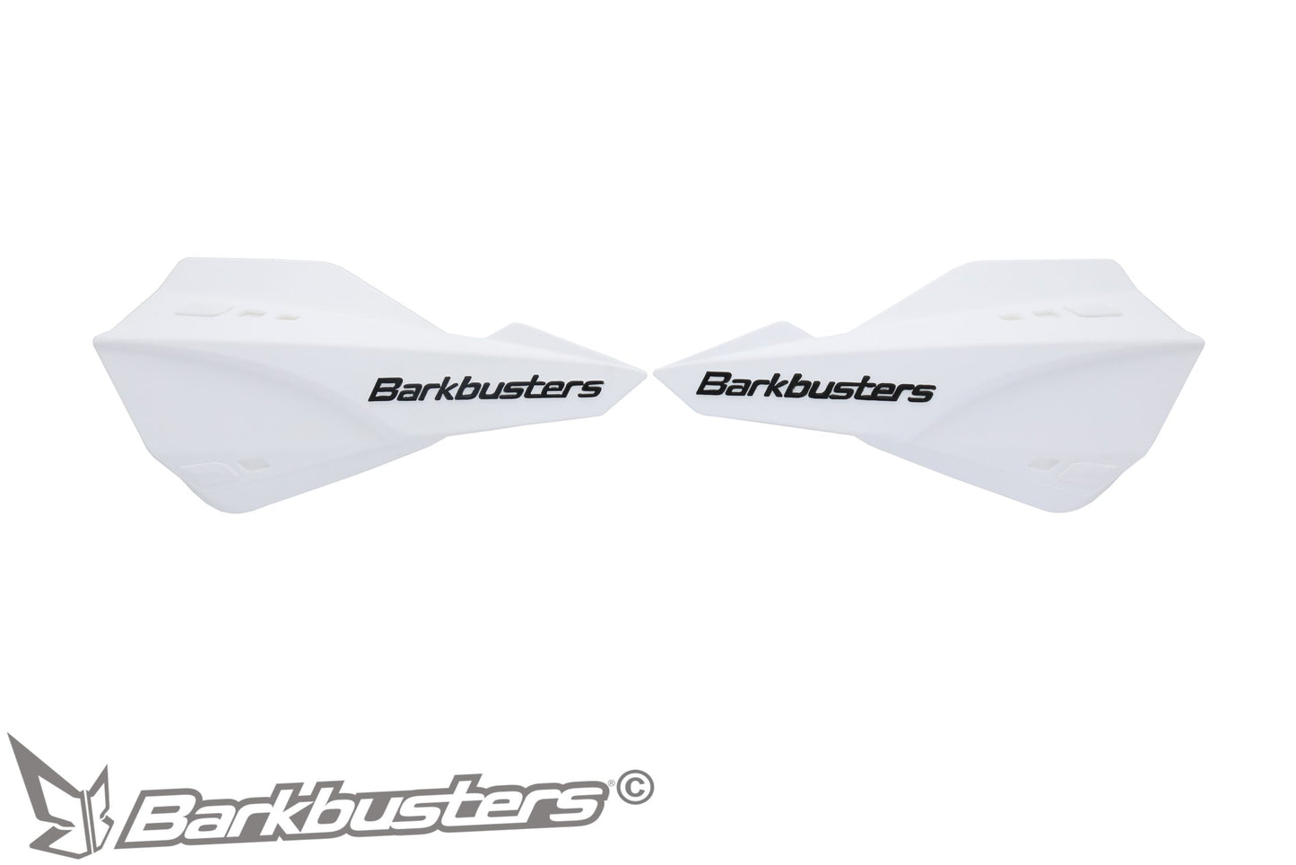 Barkbusters SABRE MX/Enduro Handguard - WHITE (with deflectors in WHITE)