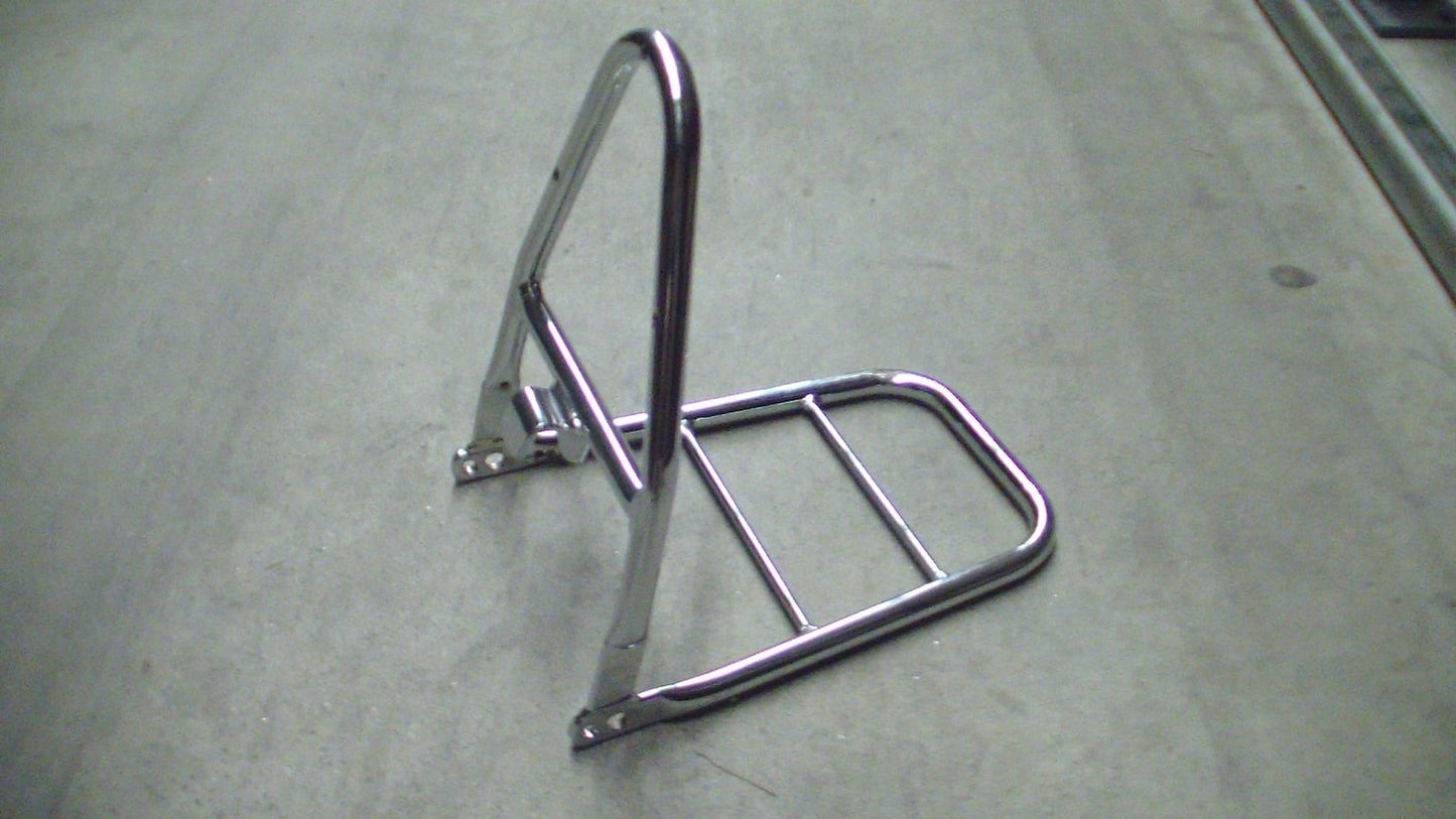 Hepco & Becker Sissybar with rearrack chrome for Kawasaki EN 500 (1990-1995)