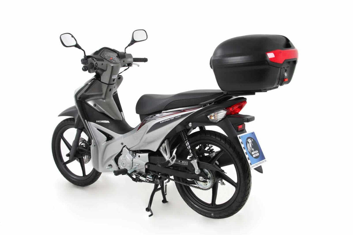 Hepco & Becker Topcase - Set Journey 40 black incl. carrier for Honda Wave 110 i