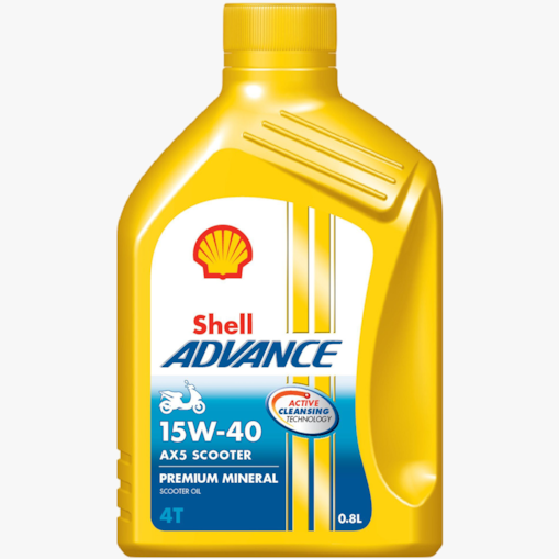 Shell Advance 4T AX5 Scooter 15W-40