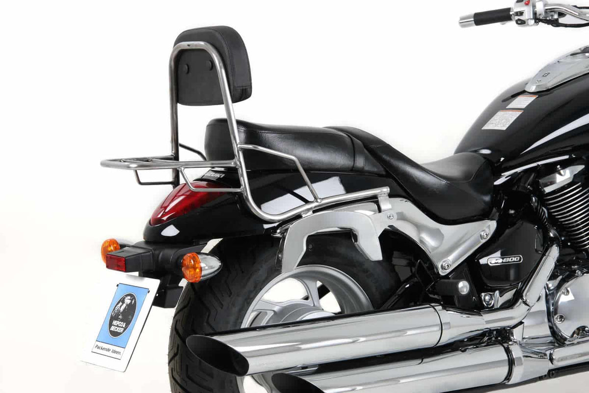 Hepco & Becker Sissybar with rearrack chrome for Suzuki M 800 Intruder (2010-2012)