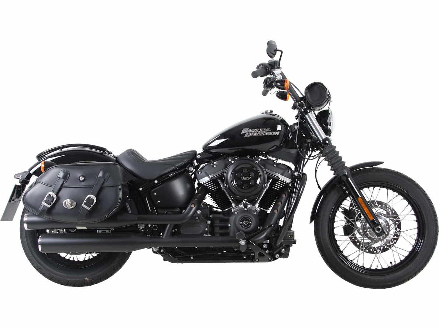 Hepco & Becker C-Bow sidecarrier black for Harley-Davidson Softail Slim (2018-2022)