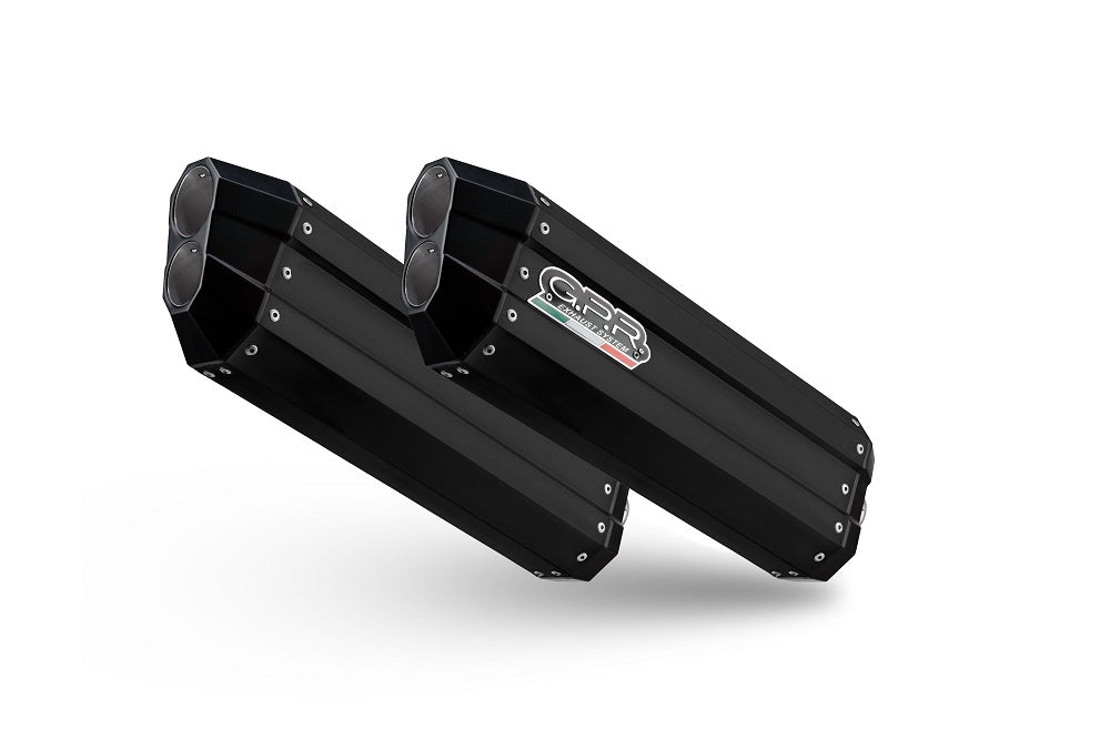 GPR Hyper Sonic Black Titanium Double Slip-on Exhaust