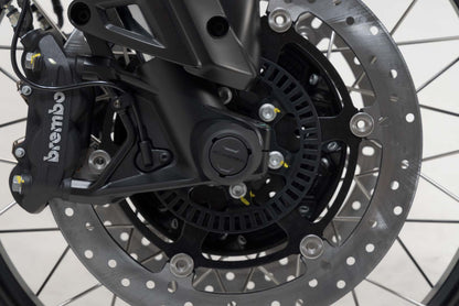 Slider set for front axle