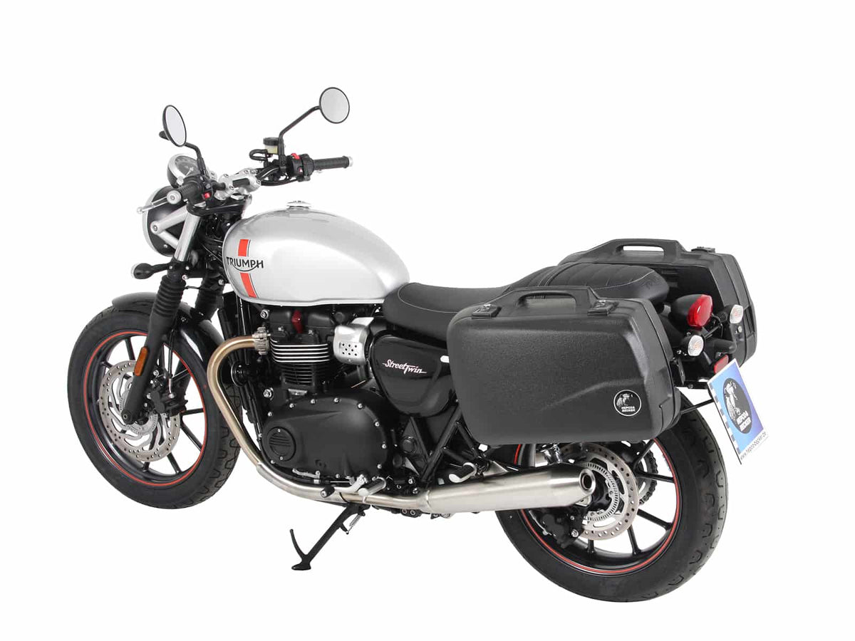 Hepco & Becker Sidecarrier permanent mounted black for Triumph Speed Twin 900 (2023-2024)