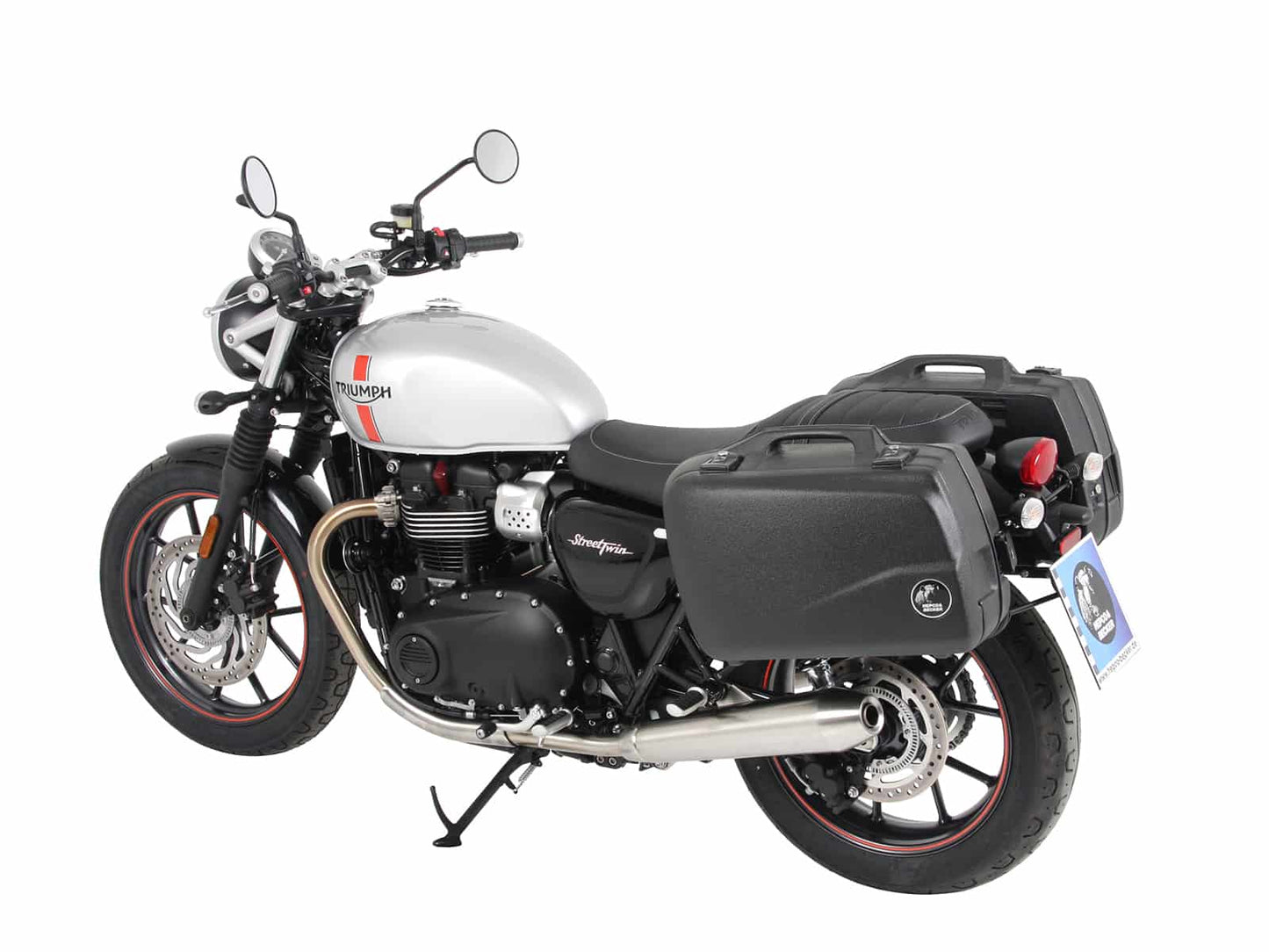 Hepco & Becker Sidecarrier permanent mounted black for Triumph Street Twin (2016-2022)