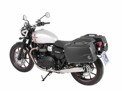 Hepco & Becker Sidecarrier permanent mounted black for Triumph Street Twin (2016-2022)