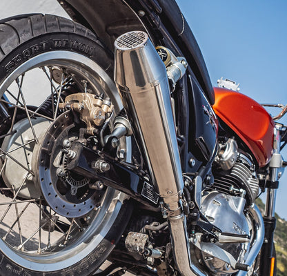 GPR Ultracone Inox Cafè Racer Silencer without link pipe Exhaust