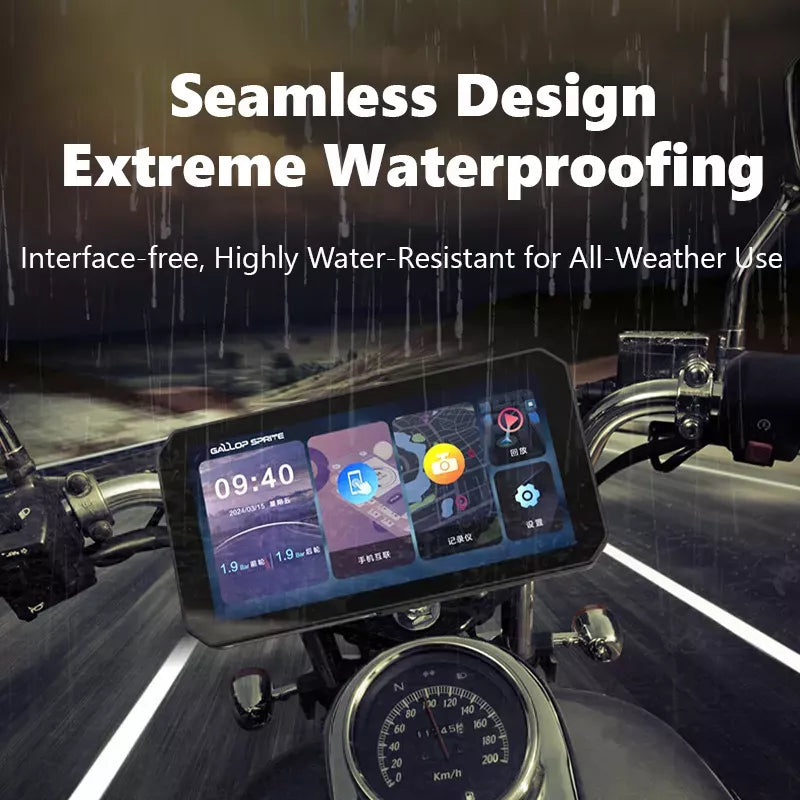 Aoocci C9 Pro Max - 6" Display / F&R Camera / Wireless CarPlay / TPMS / Bluetooth