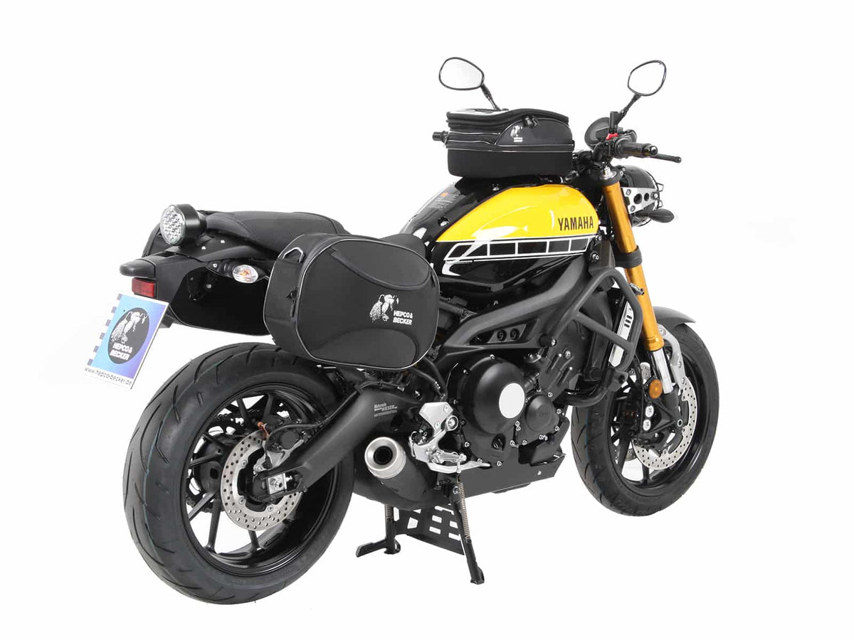 Hepco & Becker C-Bow sidecarrier black for Yamaha XSR 900 (2016-2021) (pillion seat not usable)