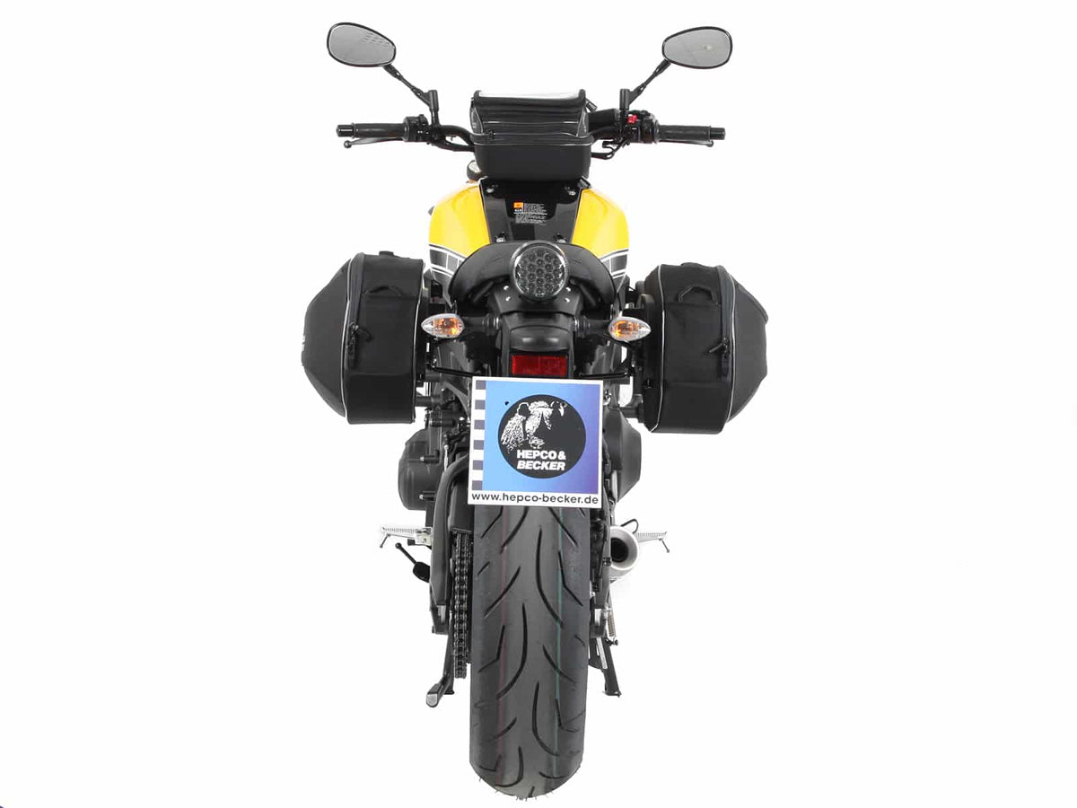 Hepco & Becker C-Bow sidecarrier black for Yamaha XSR 900 (2016-2021) (pillion seat not usable)